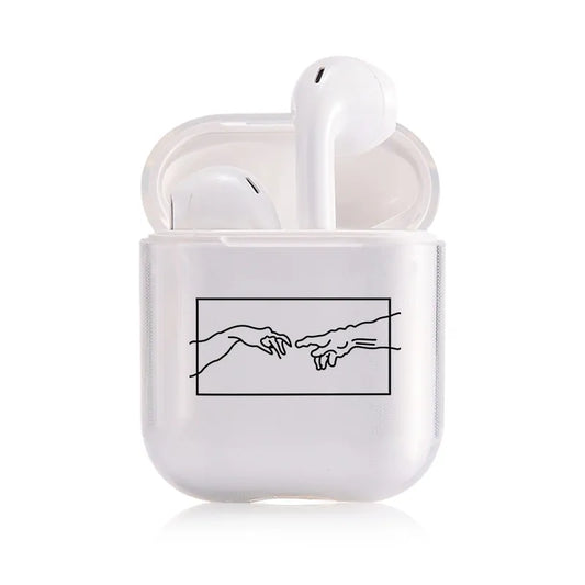 Clear Case For Airpods Art Transparent Case Nokia Art